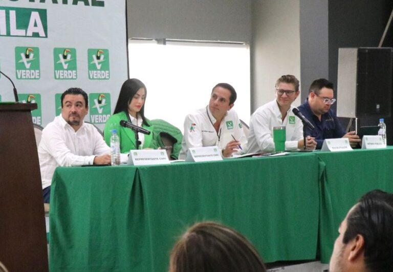 Elige Verde Coahuila órganos directivos