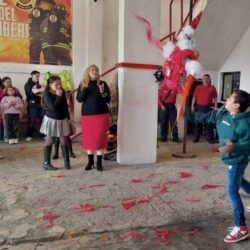 Entre servicio y vocación, Protección Civil de Ramos Arizpe comparte posada navideña3