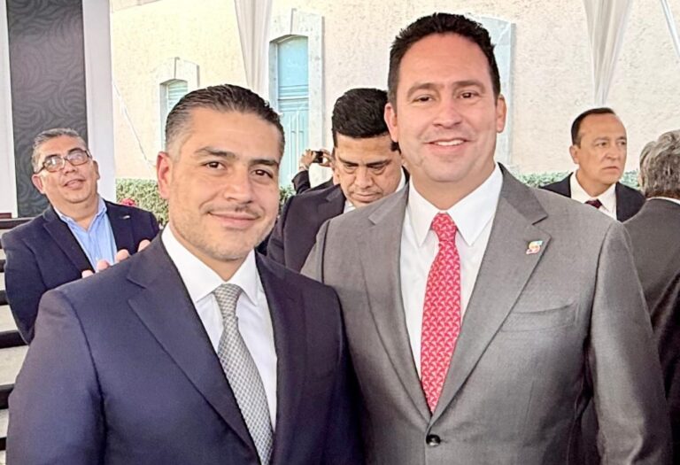 Fortalecen alianza por seguridad Manolo, Harfuch y Javier Díaz