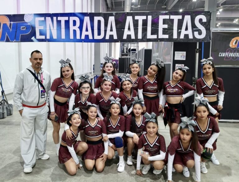 Pumas Cheer RAC brilla en la Olimpiada Nacional de Porristas 2025 en la Ciudad de México
