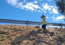 Realiza Saltillo intensa jornada de limpieza en Lomas de Lourdes