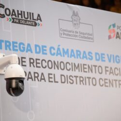 Sumará Javier Díaz 500 cámaras de videovigilancia en Saltillo