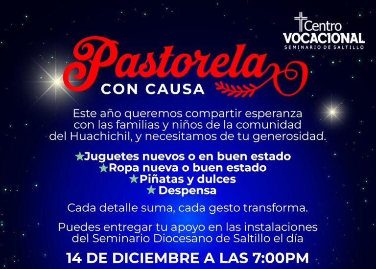 Tendrá Seminario de Saltillo Pastorela con Causa