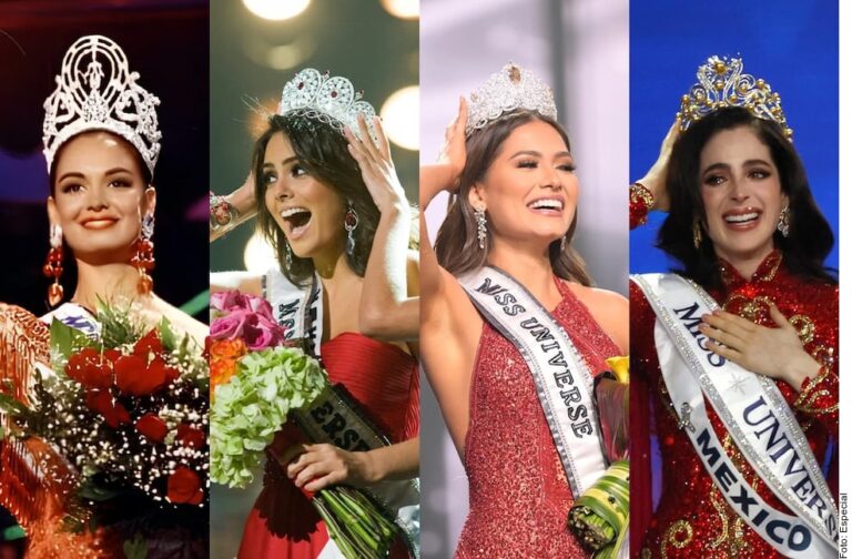 Color rojo: el amuleto de las cuatro Miss Universo mexicanas
