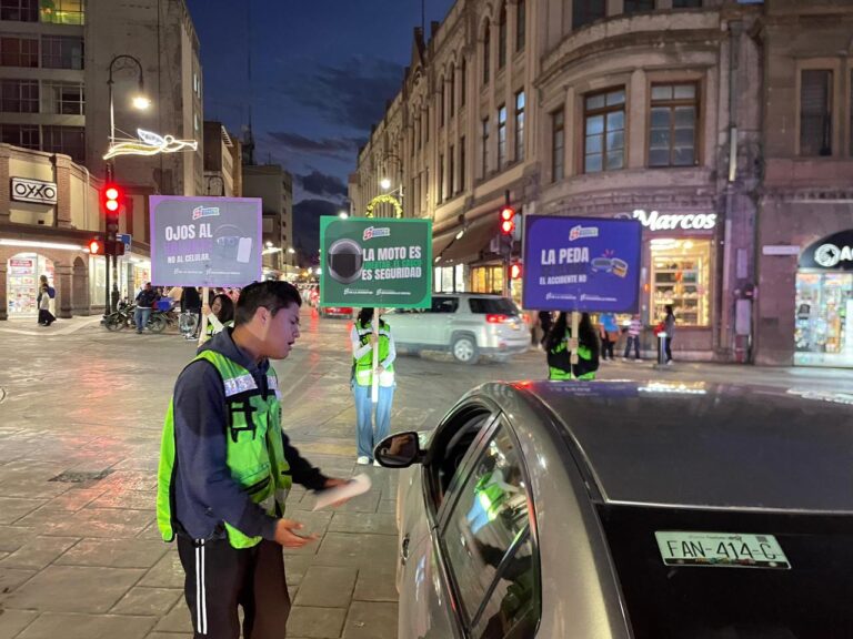 Continúan cruceros temáticos para la concientización vial en Saltillo