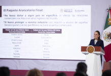 Descarta Sheinbaum inflación por arancel a importaciones asiáticas