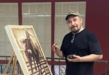 Ofrecerá artista saltillense cursos de “Vinorela”, para interesados en practicar el arte con vino