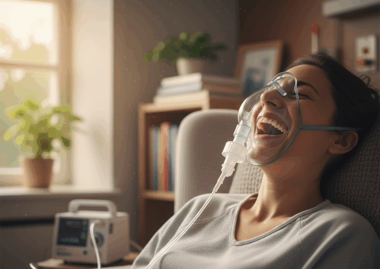 El gas de la risa alivia la depresión, señala un estudio