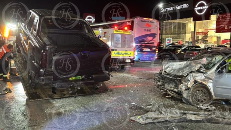 Fallece conductor que provocó choque en filtro antialcohol de Venustiano Carranza en Saltillo