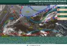 Frente frío número 21 generará descenso de temperatura y lluvias aisladas en Coahuila
