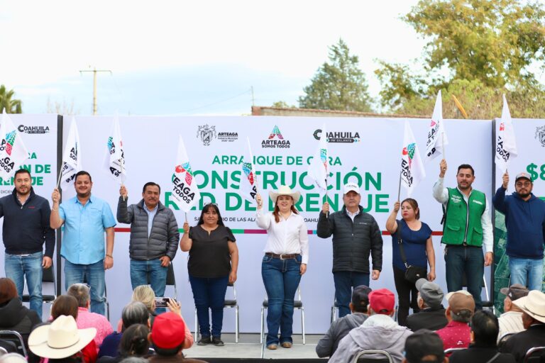 Inicia construcción de red de drenaje en San Antonio de las Alazanas, con inversión de 8.7 mdp