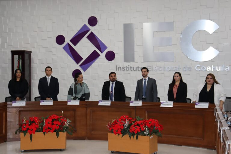 Inicia IEC Proceso Electoral Local Ordinario 2025-2026 en Coahuila