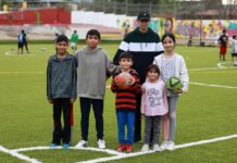 Utilizan miles de saltillenses la cancha de la Espinoza Mireles