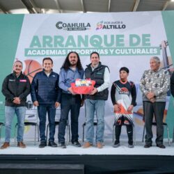 Apoya Javier Díaz a Academias Deportivas y Culturales en Saltillo1
