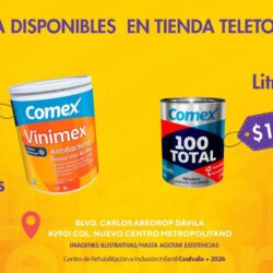 Apoya comprando pintura en el CRIT Saltillo y transforma la vida de niñas y niños con discapacidad