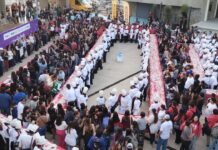 Comparten en La Madriguera rosca de reyes monumental elaborada por alumnos de la Universidad Vizcaya