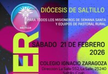 Diócesis de Saltillo convoca a taller de misiones para Semana Santa