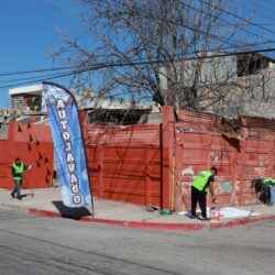 Elimina Gobierno de Saltillo pintas y grafiti en el Centro Histórico2