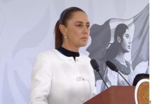 En EU distribuyen droga y lavan dinero, responde Sheinbaum a Rubio