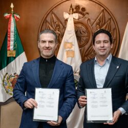 Estrechan Javier Díaz y Adrián de la Garza alianza para el turismo y desarrollo económico1