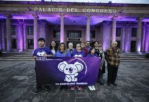 Iluminan de morado el Congreso de Coahuila por el Síndrome de Moebius