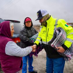 Implementa Ramos Arizpe operativo especial por frente frío; visita TG ejido Landeros3