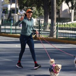 Inician el año con activación física en la Ruta Recreativa