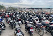 Invitan a motociclistas a recuperar sus unidades retenidas durante operativos