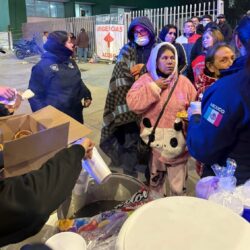 Lleva policía estatal acciones de proximidad ante el frente frío2