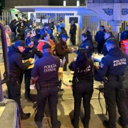 Lleva policía estatal acciones de proximidad ante el frente frío4