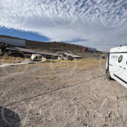 Muere trabajador y otro resulta gravemente herido tras volcadura en la carretera 572