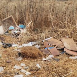 Piden apoyo a municipio por basurero clandestino frente a la colonia Buitres al sur de Saltillo