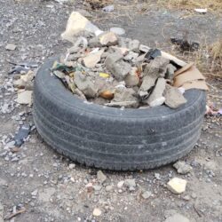 Piden apoyo a municipio por basurero clandestino frente a la colonia Buitres al sur de Saltillo1