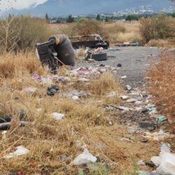 Piden apoyo a municipio por basurero clandestino frente a la colonia Buitres al sur de Saltillo4