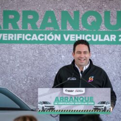 Pone en marcha Javier Díaz programa de Verificación Vehicular 20263