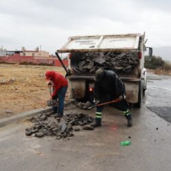 Refuerza Municipio acciones de desazolve y limpieza de vialidades ante lluvias