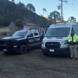Rescata PC Arteaga a senderista en La Marta