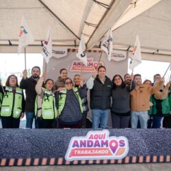 Sigue Javier Díaz rehabilitando vialidades