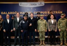 Anuncia Javier Díaz más de mil 100 millones de pesos en seguridad para Saltillo en 2026