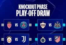 Con emocionantes encuentros, quedan definidos los encuentros del playoff de la Champions League