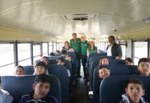 Entrega Mejora Coahuila autobús escolar para las comunidades rurales de General Cepeda
