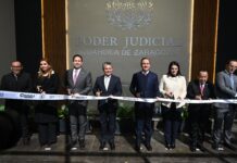 Inauguran Manolo y Miguel Mery Ciudad Judicial de Saltillo