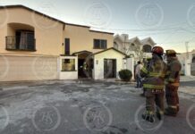 Jovencitas sufren intoxicación tras incendio en casa habitación al norte de Saltillo