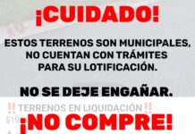Alerta Municipio venta de terrenos ilegales en la colonia popular Loma Blanca