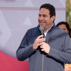 Arranca Javier Díaz rehabilitación de la Plaza La Azteca como parte del Presupuesto Participativo