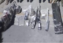 Aseguran armas en Saltillo; detienen a una persona