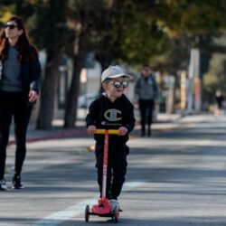 Asisten familias a la primera Ruta Recreativa de febrero2
