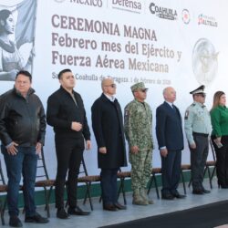 Coahuila reafirma su respaldo a las fuerzas armadas al iniciar la campaña “Febrero, mes del Ejército y Fuerza Aérea Mexicana”