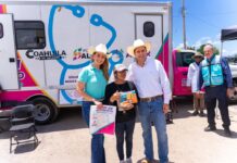 Continúa Luly López llevando “Amor en Movimiento” a las y los saltillenses