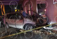 Dos personas fallecen en fatal accidente vial en Saltillo